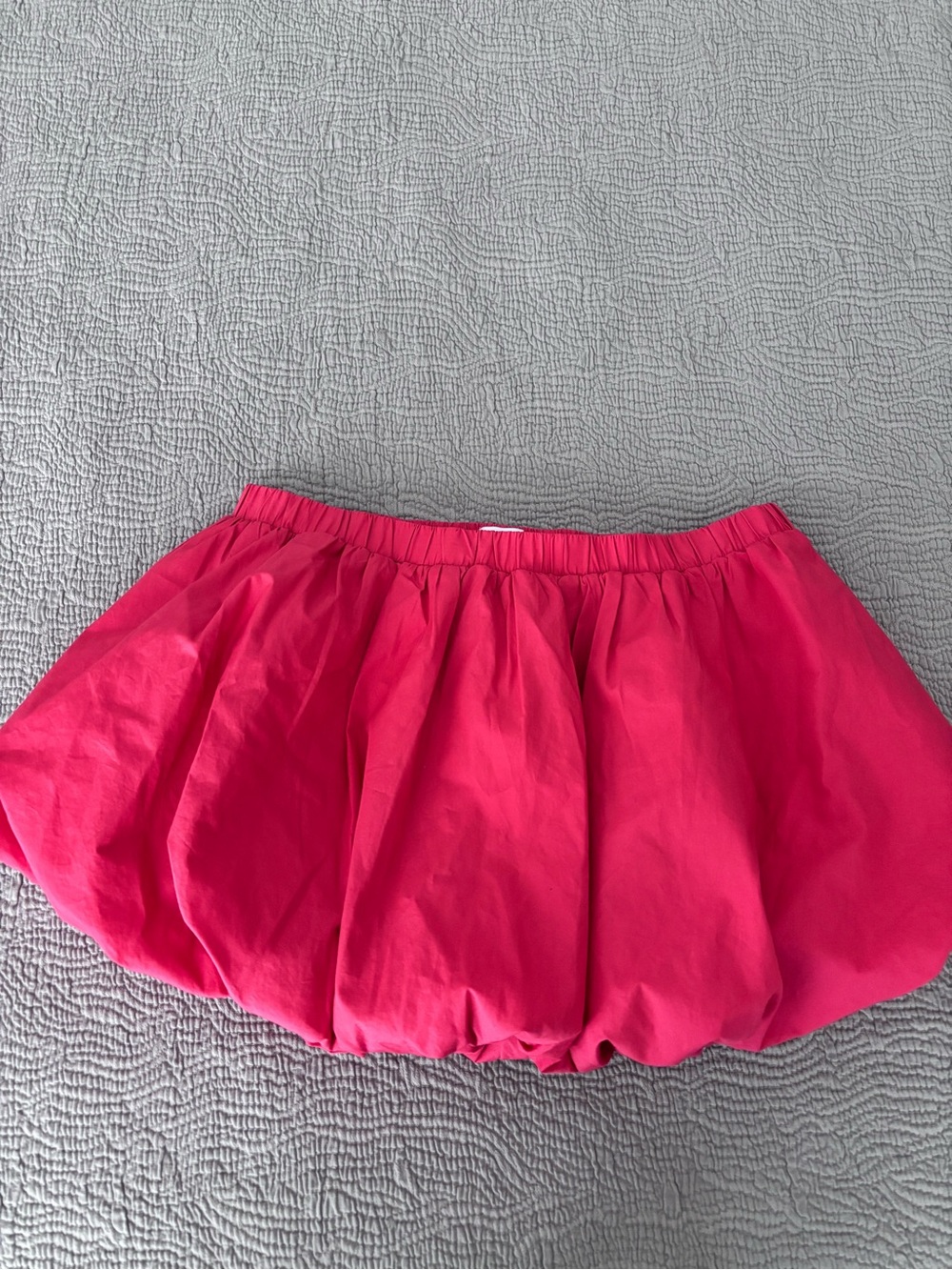 Aritzia Sunday Best Bubble Mini Skirt | Poppy Red | Size Large